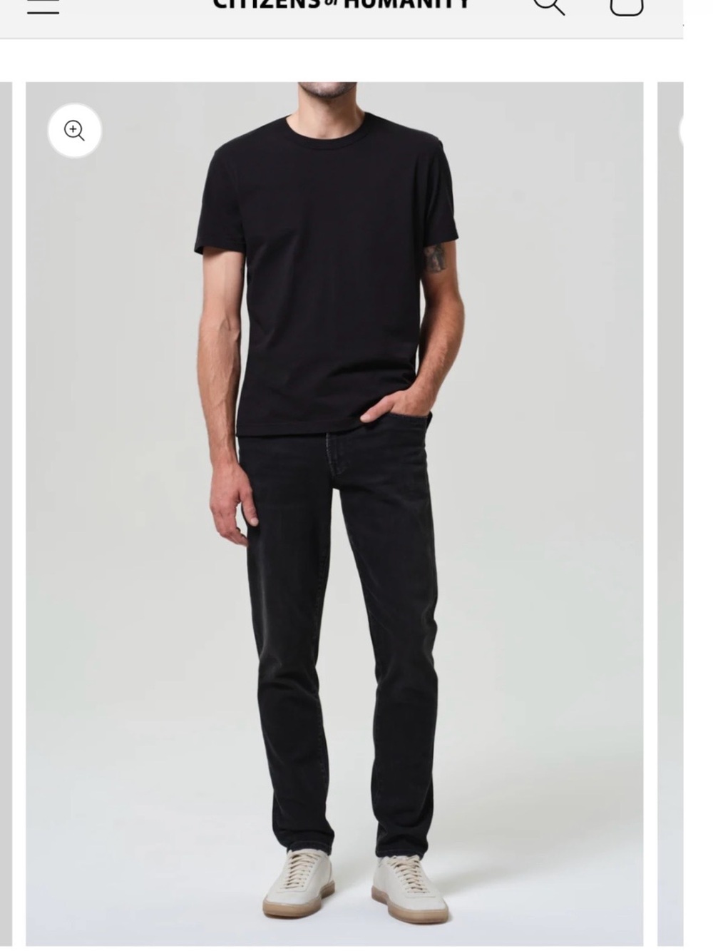 Citizens of Humanity London Jeans – Dark Storm – Men’s 36